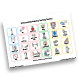 Kommunikationskartan laddas ner när du trycker på den.